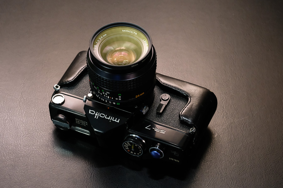 MINOLTA New SR-7 と MD W.ROKKOR 24mm F2.8 - 写神姫-shashinki-
