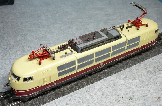 鉄道模型 我が家の1号機関車 DB BR 103.1形特急用電気機関車 103 240