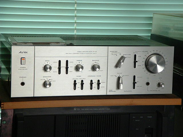 Aurex SB-420 1号機 - アンプとインプとの日々