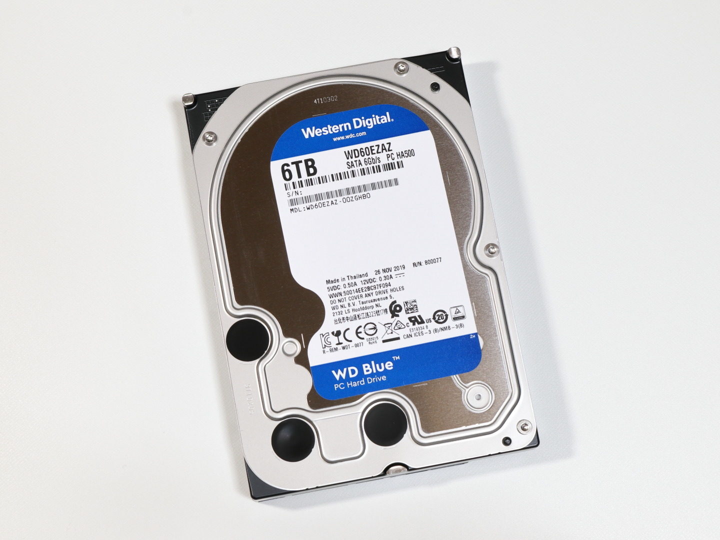 WD Blue WD60EZAZ 2台目購入 - 気まぐれ自作er日記