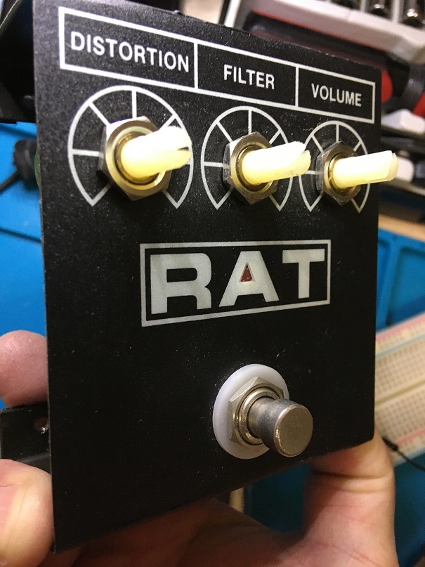 エフェクター】PROCO DISTORTION RAT2【修理してみた】続編 | 暇人