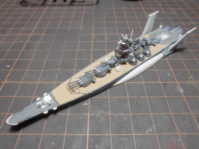 1/2000レッドホーク連合艦隊「ムサシ」竣工 | 三軒茶屋のブログ