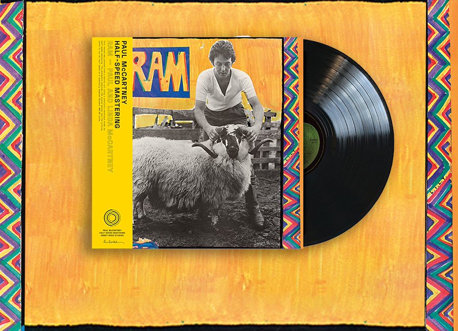 Paul and Linda McCartney's 'Ram' reissued on half-speed mastered