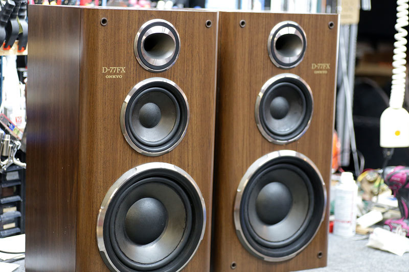 ONKYO D-77FX – スピーカーエッジ交換│SPREAD SOUND スプレッド
