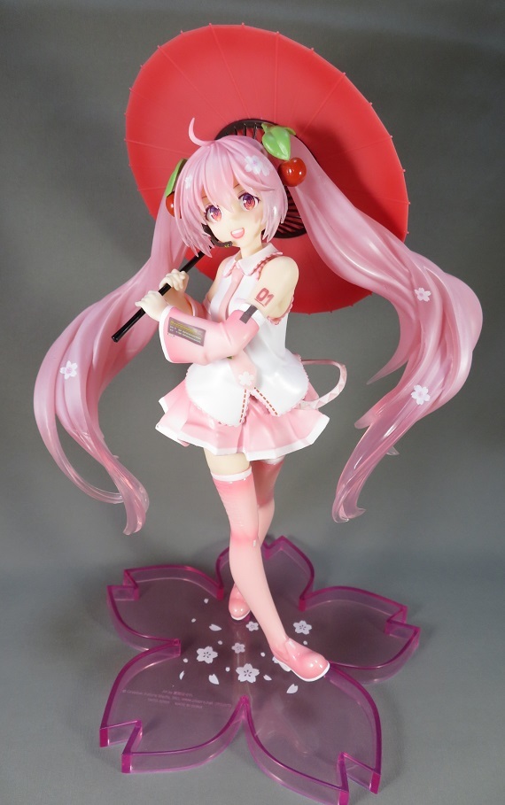 さくら企画2022 フィギュアレビュー タイトーくじ本舗 桜ミク 2nd