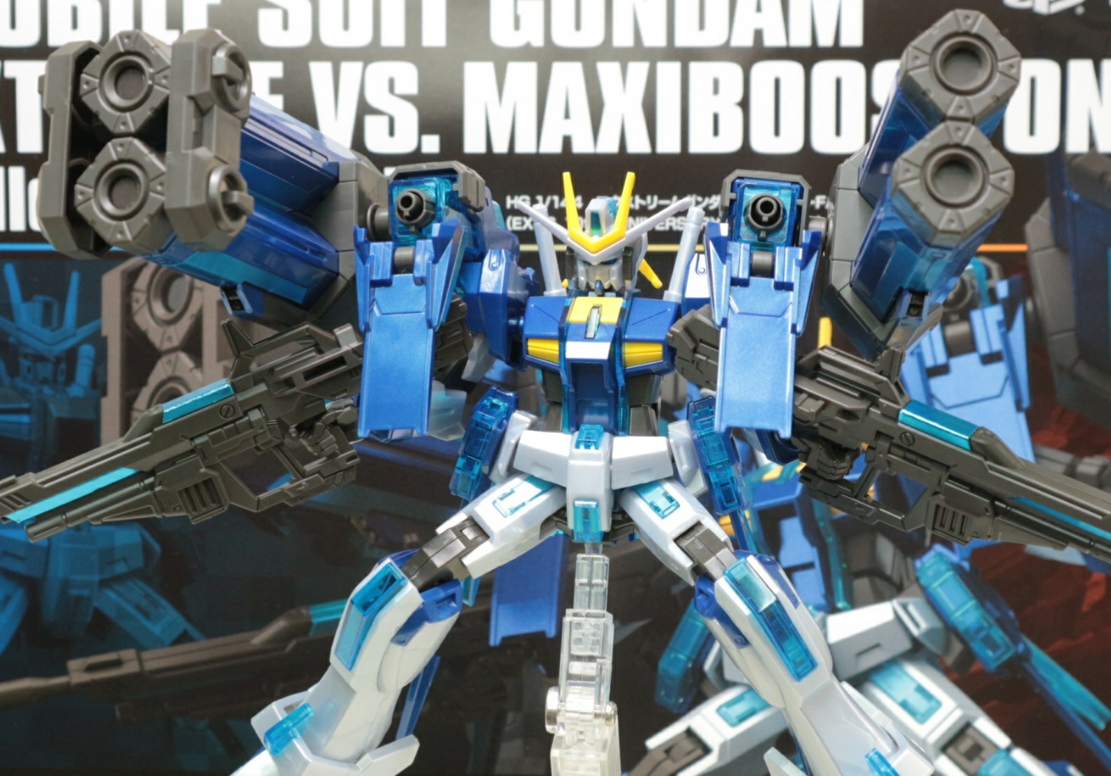 HG 1/144 エクストリームガンダム&エクリプス-Fパーツ(EXVS.10th