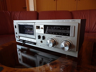 三洋電機 OTTO ステレオ・カセットデッキ RD1000 1979年頃 | 浪漫紀行