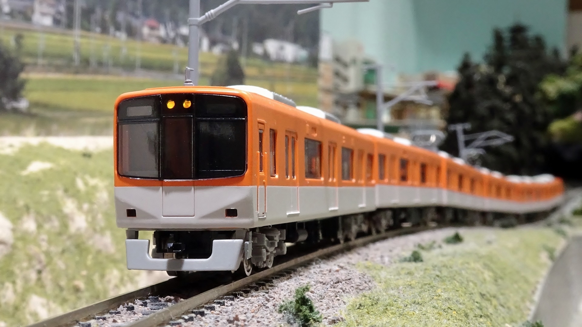 グリーンマックス 阪神 9300系 6両編成セット（動力有り） グリーン