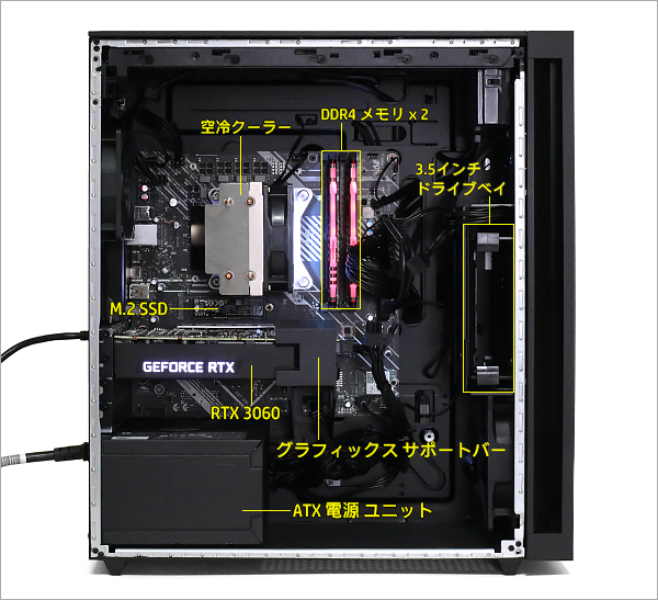 実機レビュー】OMEN 25Lの外観や性能を徹底チェック！RTX 3060 TiとRTX