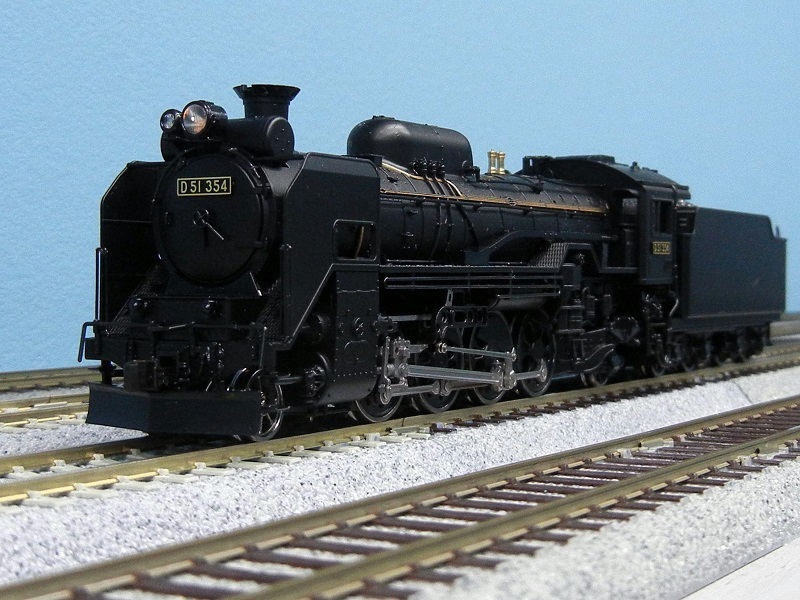 KATO製HO16番D51標準量産型蒸気機関車購入 - 鉄道が好きなおやじのつぶやき