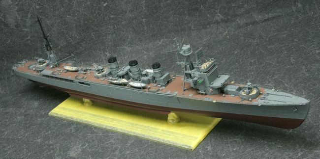 HIGH-GEARedの模型と趣味の日常 1/350防空巡洋艦「五十鈴」製作 その21