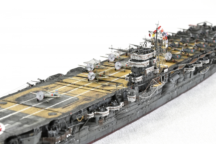 完成！！詳細画像も追加です！！ 1/700 日本海軍 航空母艦 【飛龍
