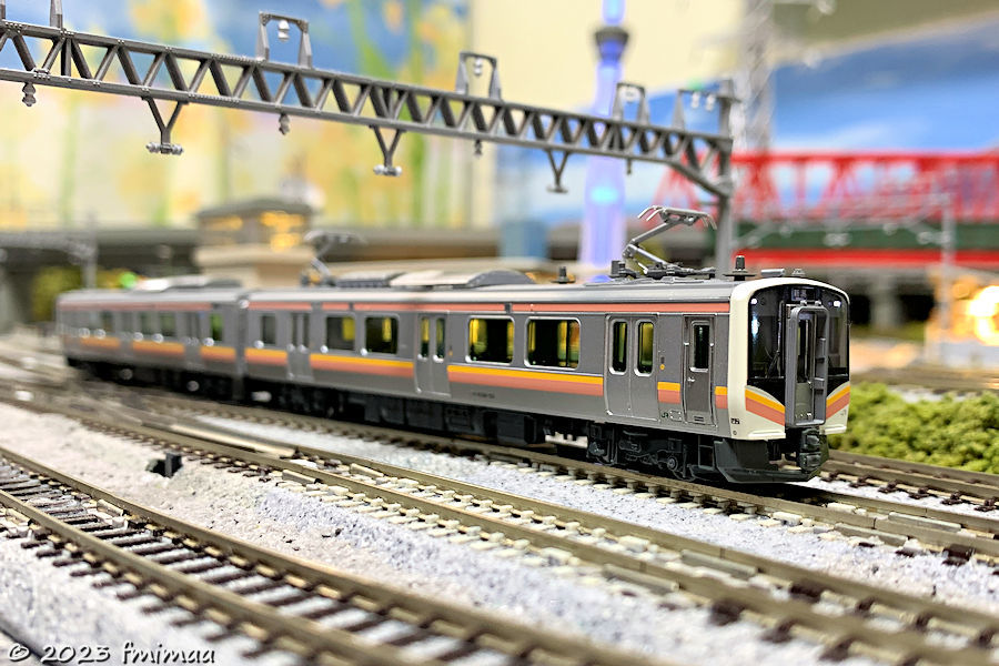 E129系100番台 霜取りパンタ搭載車 入線 - ナマケモノ写真館