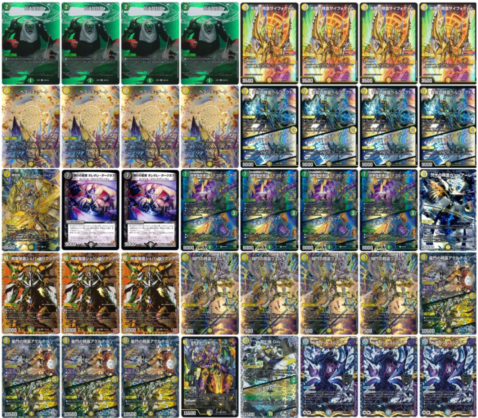 デュエマ オリジナルCS】「flat-CS in 秋葉原(2025/6/10)」結果 白緑