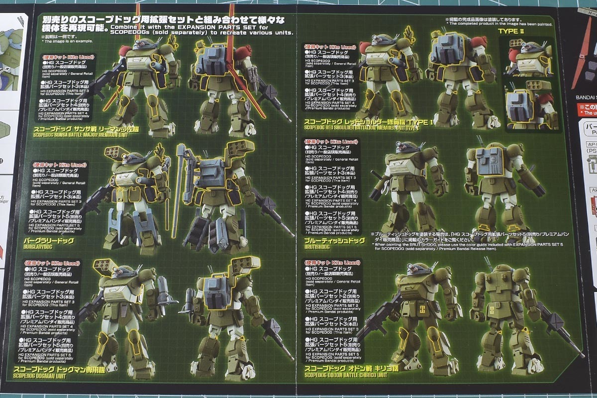HG スコープドッグ用拡張パーツセット3 レビュー | ガンダムブログ
