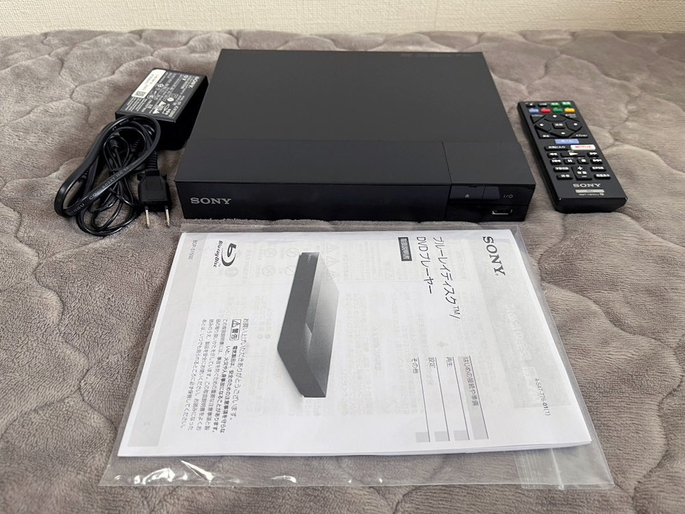 2021年SONY DVD/Bluerayプレーヤー（BDP-S1500）おまけ SONY