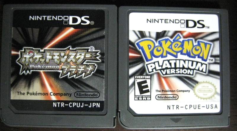 ポケットモンスタープラチナ北米版（Pokemon Platinum Version