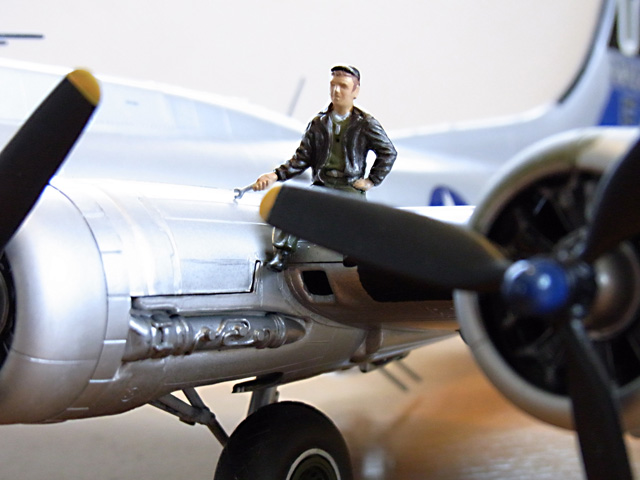 モノグラム1／48 B-17Gフライングフォートレス | 出戻りモデラーの反省日記