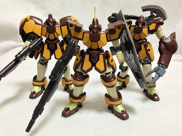 その455 MS IN ACTION!! マグアナック （ラシード機・アウダ機