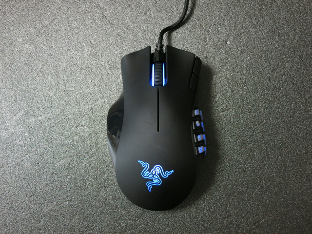多ボタンマウスを左手用/右手用デバイスとして使う考え（Razer Naga