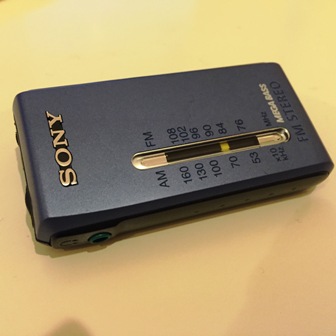 登山に使うライターサイズラジオ SONY SRF-S86 一泊以上なら - ブログ