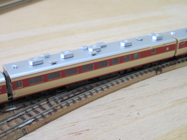 TOMIX 国鉄485系特急電車（キロ65形 ゆぅトピア和倉）セット入線