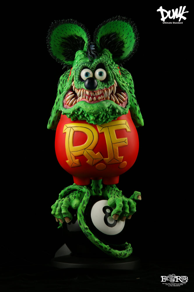 エドロスの RAT FINK (8Ball Edition) DUNKが再現 ソフビ製塗装済