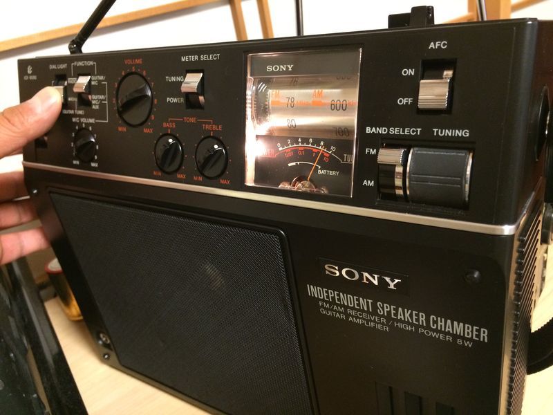 SONY ギターアンプラジオ ICF-9090 調整 #3 | Surfman Vintage Sound