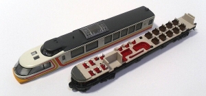 パノラマエクスプレスアルプス（KATO製品小加工） - 信濃の国から