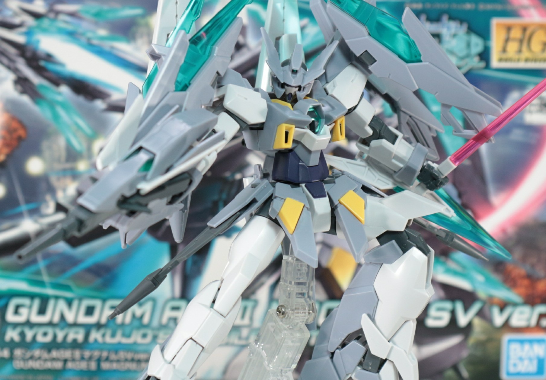 HGBD 1/144 ガンダムAGEIIマグナムSVver.のご紹介！ - 先人に続け！お