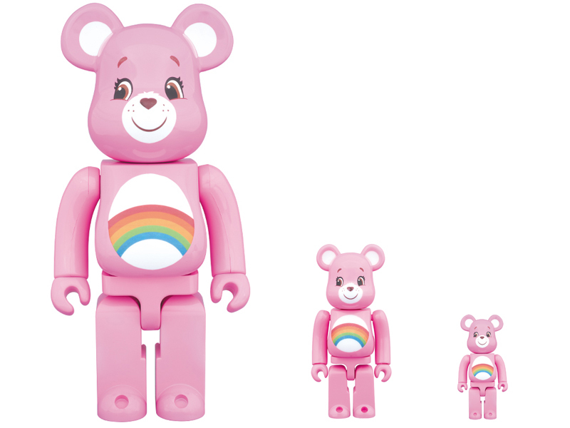 4月発売 ケアベア ベアブリック Cheer Bear & Grumpy Bear 100% 400