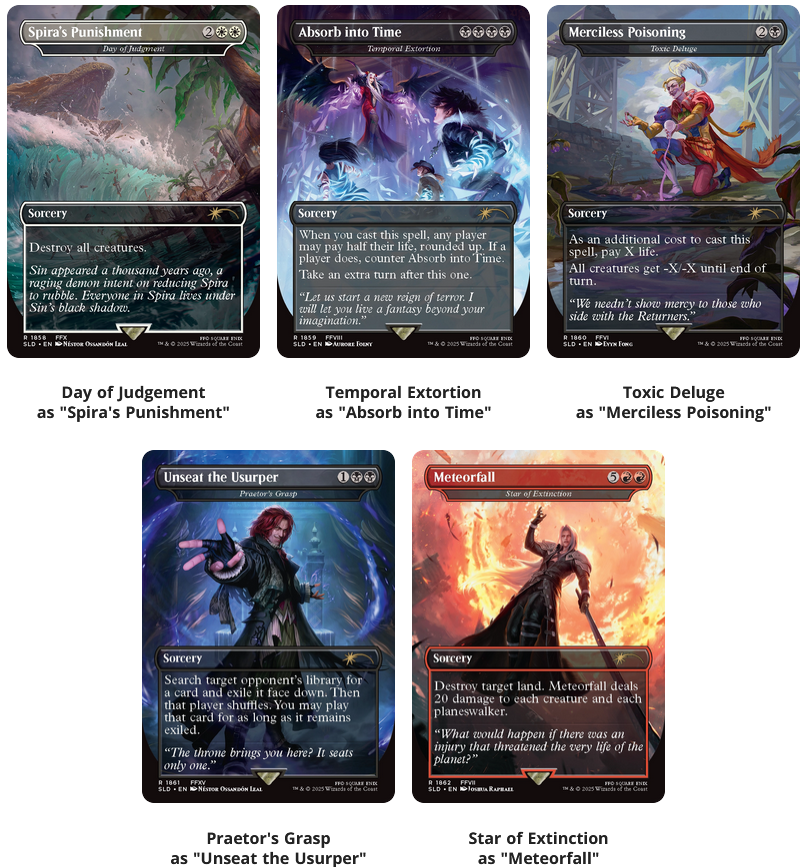 Evaluating the MTG X Final Fantasy Secret Lair Drop | MTGPrice Blog