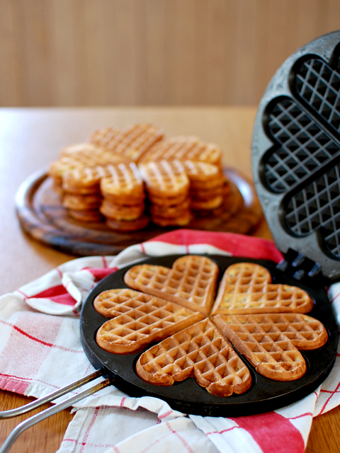 北欧のワッフルを焼きました | Fukuya通信