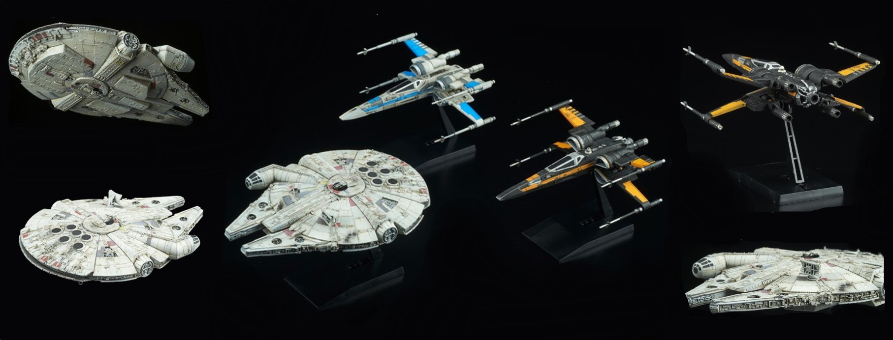 Become One with the Force with Bandai Star Wars Vehicle Models