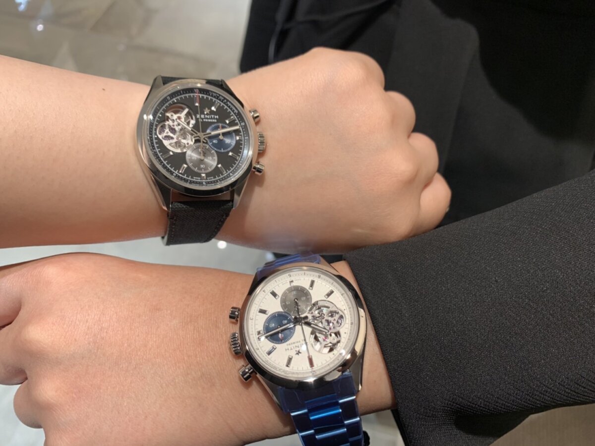 ゼニス】待望の新作「クロノマスター オープン」予約受付中