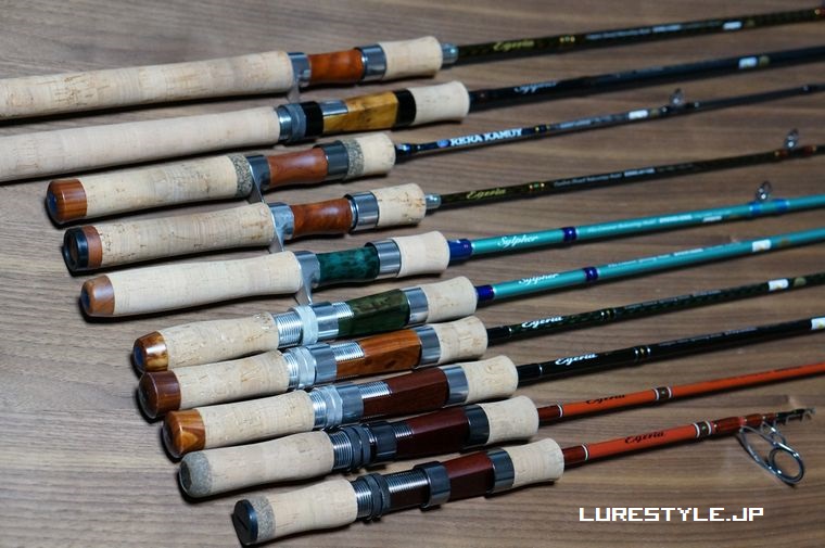 おうちのパームス】 気がつけば10本 パームスのトラウトロッド ｜ blog