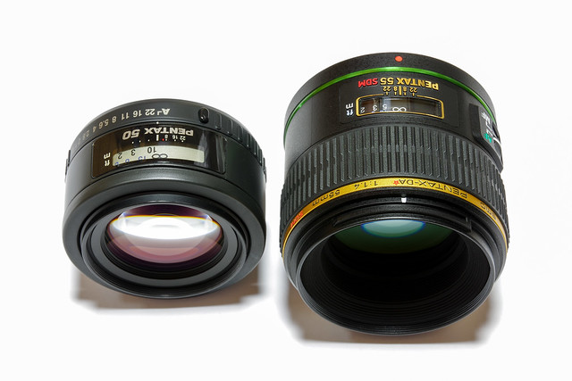 DA☆55mmF1.4 vs FA50mmF1.4 – 酔人日月抄
