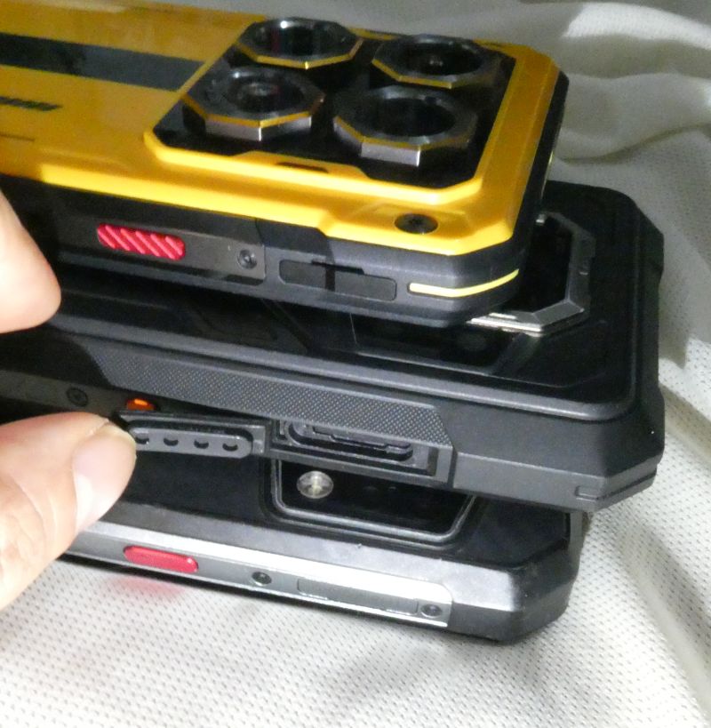 3機種比較？レビュー7.2インチ液晶Oukitel WP60 5GをCubot KingKong X