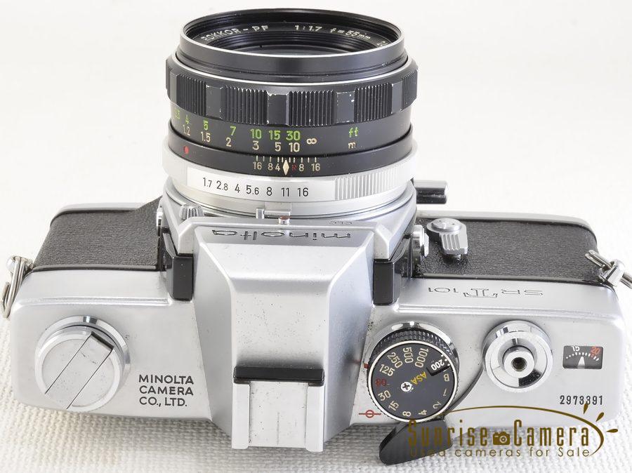 MINOLTA（ミノルタ）SR-T101／手頃な価格のおすすめ一眼レフは世界初の