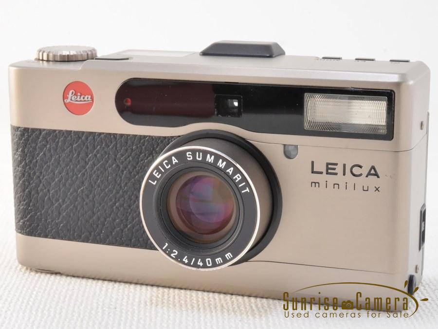 Leica Minilux（ライカ・ミニルックス）／ライカが解釈した高級