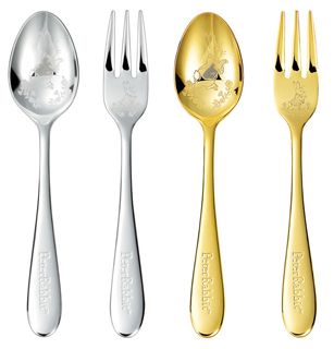 ギフトにもピッタリ！ピーターラビットのカトラリーセット | ピーター