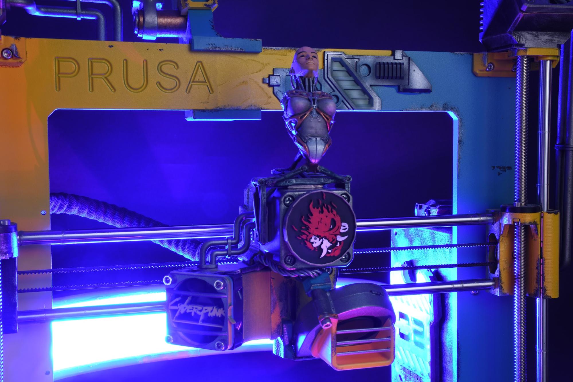 How we made a cyberpunk-themed Original Prusa MK3S+ - Original