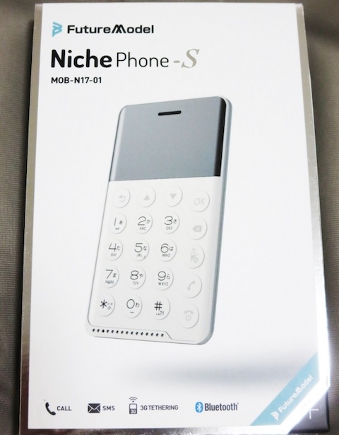 極小ガラケー NichePhone-S が届いたので開封レビュー | yuu26-memo