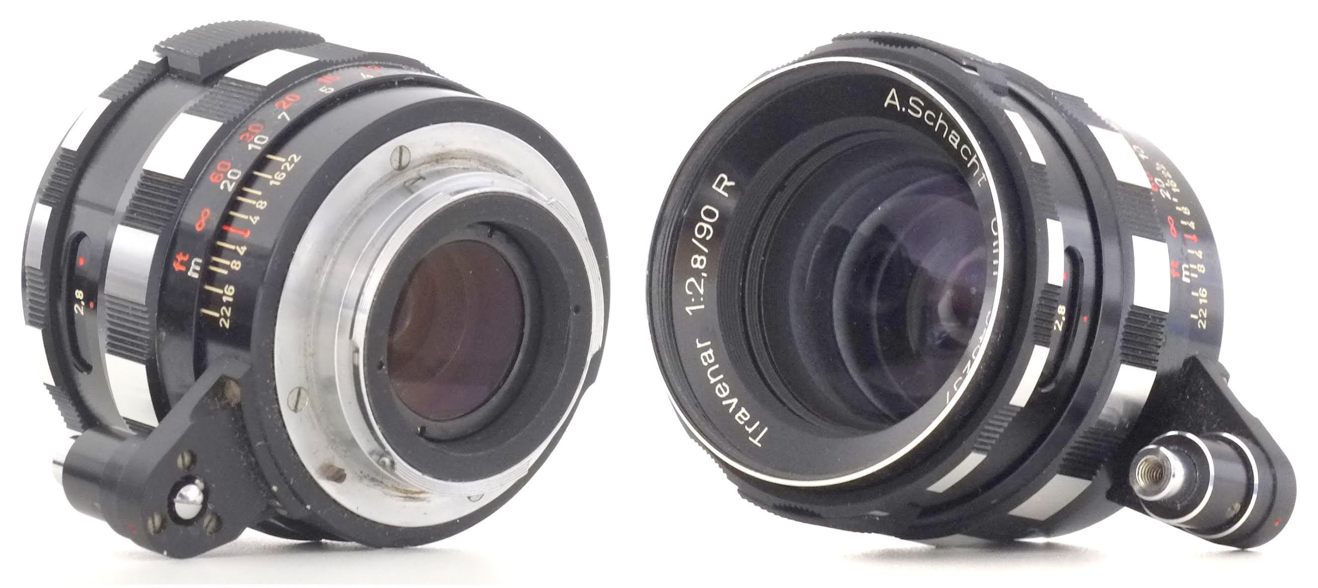 M42 MOUNT SPIRAL: A.Schacht Ulm Travenar 90mm F2.8 R (Rev.2)