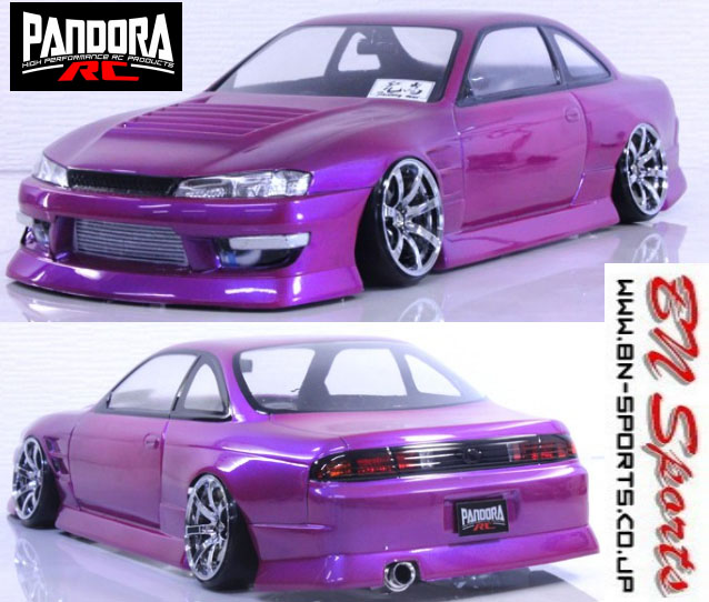 パンドラRC「NISSAN SILVIA S14 ＜BN Sports公認＞ボディ」もうすぐ