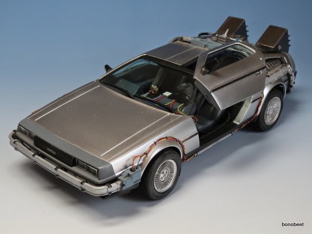 Model bono: アオシマ 1/24 デロリアン （完成）
