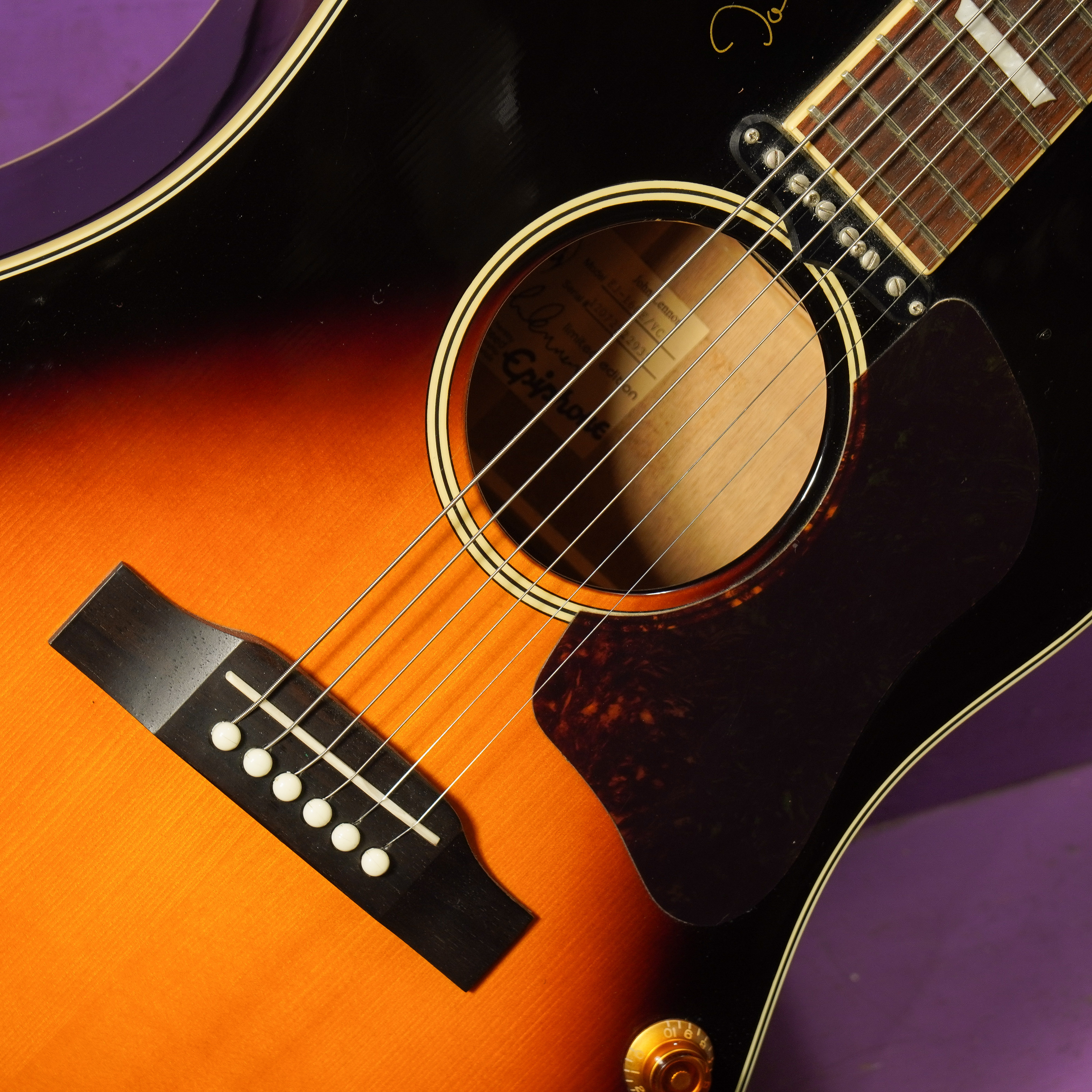 2012 Epiphone EJ-160E Acoustic/Electric Slope Dreadnought Guitar