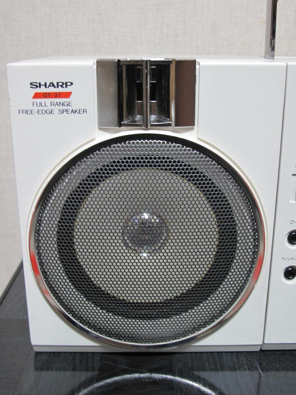 狂乱Nonaha日記: オシャレなコンポラジカセ！ SHARP QT-37