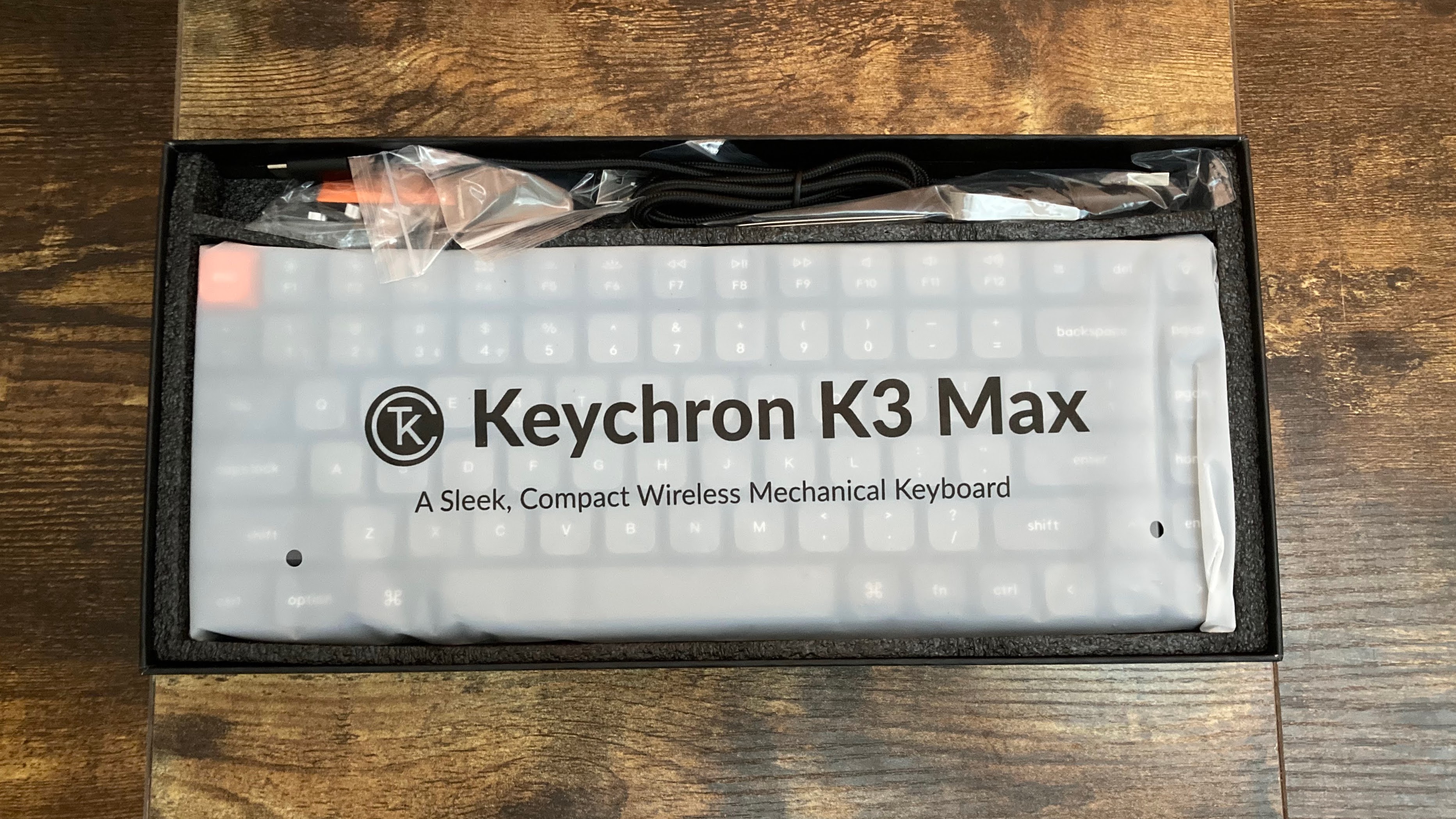 Keychron K3 Max US配列 RGBホットスワップ対応【赤軸】購入レビュー