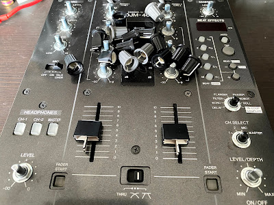 PIONEER DJM-400 修理 ~ SC-RECS.com / SPACE CAKES / S.C.L.S. / PLaY